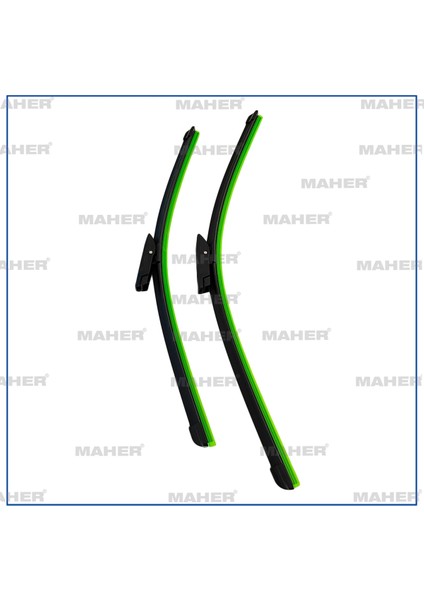 SİLECEK SÜPÜRGESİ TAKIM DUSTER / LOGAN 2 / LOGAN MCV 2 / SANDERO 2 / SYMBOL 2-3 / STEPWAY 2013 AEROTWIN A173S (550+480MM) 22+19 288905811R