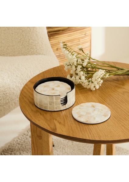 Carrie 6'lı Bardak Altlığı 11X11X4,5 cm