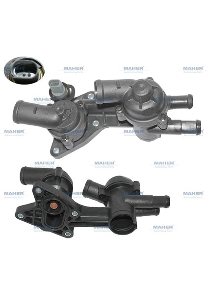 TERMOSTAT KOMPLE GOLF / JETTA / PASSAT 2006-2014 BMY-BLG-CAVA-CTH 1.4 TSI 03C121111P