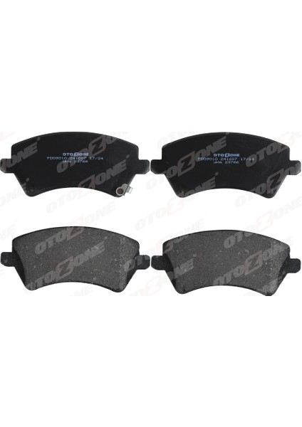 ÖN FREN BALATA TOYOTA COROLLA 1.4L 1.6L 4ZZ-FE 3ZZ-FE ZZE120 ZZE121 VVTI 2002-2006 / 1.4L 1NDTV NDE120 2004-2006 0446502061 0446502130 04465YZZDC