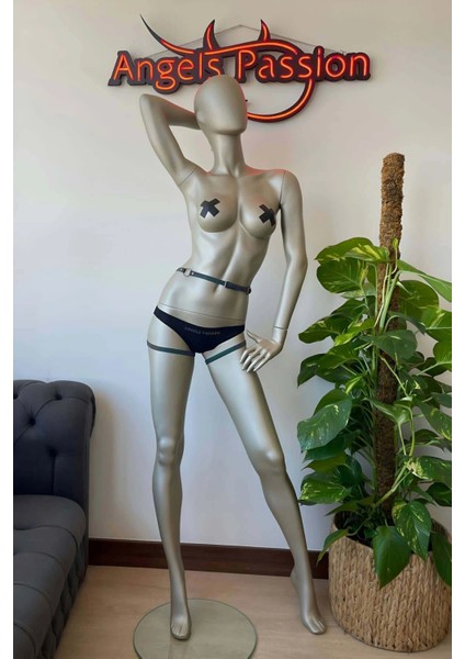 Kalça Üzeri Renkli Reflektörlü Seksi Harness - APFT388 indirimleri