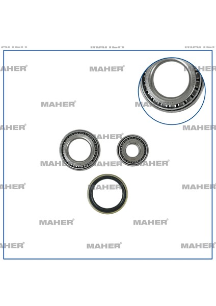TEKER KİTİ ÖN HYUNDAI H-100 / MITSUBISHI L-300 TKHY100