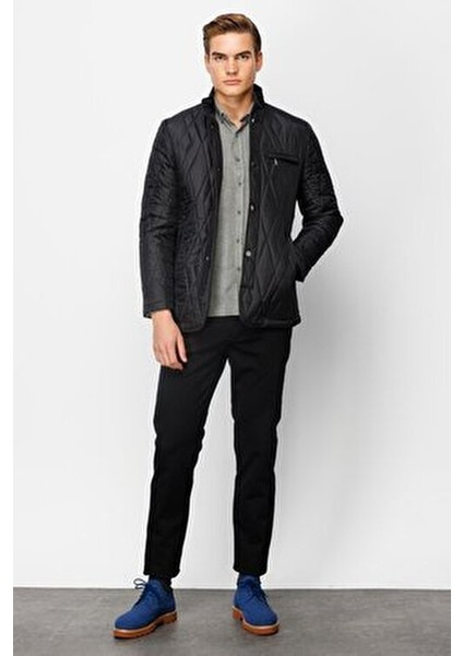 Erkek Siyah Mont