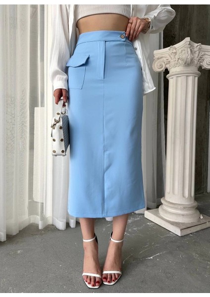 Uzun Düğmeli Etek fiyatları