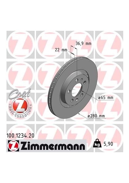 ÖN FREN AYNASI GOLF 4 1997-2006 BORA 1998-2005 OCTAVIA 1999TOLEDO 2-LEON 1999-2006 A3 1999 280X22X5DLXHAVALI 986478852-DF2804-DF2804BP 1J0615301M 1J0615301E 1J0615301P (2 ADET)