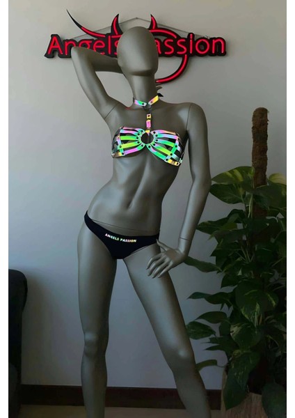 Bayan Iç Giyim Renkli Reflektörlü Sütyen - APFT224 fırsatları