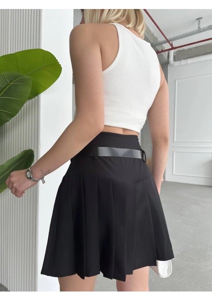 Kemerli Pikseli Şort Etek fırsatları