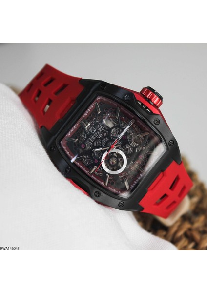 RWA146045 Silikon Kordonlu Otomatik Erkek Kol Saati
