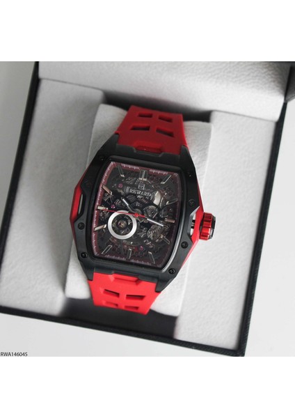 RWA146045 Silikon Kordonlu Otomatik Erkek Kol Saati fırsatları