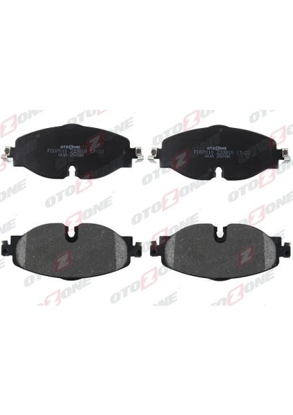 ÖN BALATA GOLF7-A3-LEON-TIGUAN-PASSAT-OCTAVIA-SUPERB 2012 GDB1956 FİŞSİZ 850698151 2K5698151 5Q0698151B