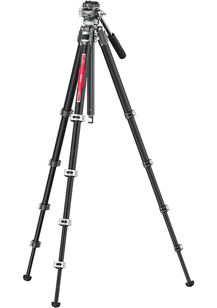 TT09 Videogo Carbon Fiber Travel Video Tripod modelleri