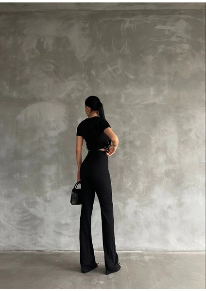 Yanları Tüneli Takım Siyah S3161 modelleri