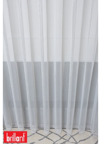 Miranda File Gri 1/3 Sık Pileli Ütü Istemez Kırışmaz Yeni Sezon Salon Oda Tül Perdesi modelleri