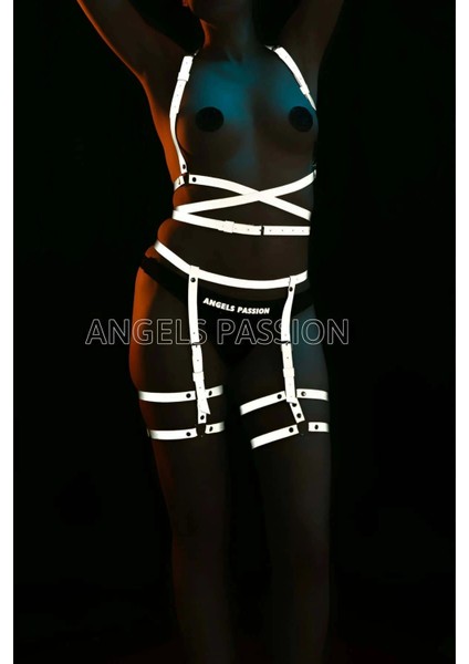 Geceleri Işıkta Parlayan Şık Harness - APFT274