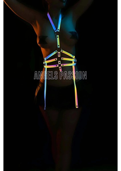 Bayan Fantazi Iç Giyim Jartiyer Harness - Özel Tasarım Iç Giyim - APFT16 fiyatları