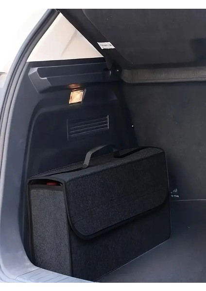 Highconcept Oto Bagaj Düzenleyici Araç Içi Organizer Araba Bagaj Çantası Keçe Çanta fırsatları