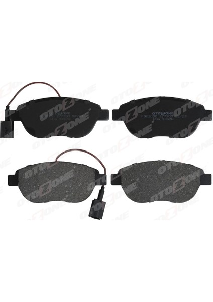 ÖN FREN BALATASI OPEL COMBO D 2012 PUNTO EVO 1.3-1.4-1.6D MTJ 2009 500-500C 1.3DMJ 2010 GRANDE PUNTO 1.6DMTJ 2009 ÇİFT FİŞLİ 95518218 77365468 71770012 77366530