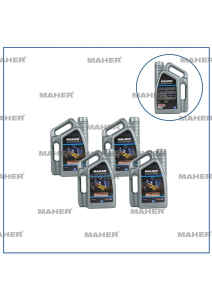 MOTOR YAĞI 20W/50 SL-CF / 4LT 20W504 (4 ADET)