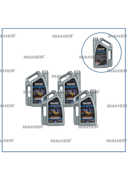 MOTOR YAĞI 15W/40 SL-CF / 4LT 15W404 (4 ADET)