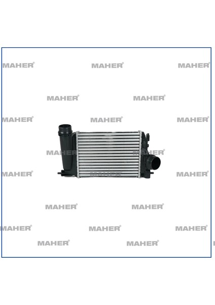 TURBO RADYATÖRÜ (INTERCOOLER) QASHQAI 2014 1.2 DIG-T / MEGANE 4 1.2 TCE 2015 BRAZING 14461 4EJ0A