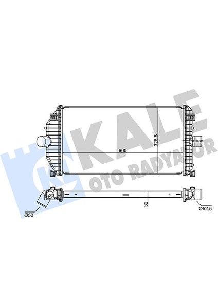 Intercooler Espace 3-Laguna 1 1.9dcı 1998 7701045349 6025310508