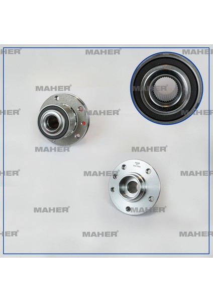 TEKER PORYASI TRANSPORTER T5 / TRANSPORTER T6 / TOUAREG 2004 ÖN-ARKA 5 BİJONİ 7H0498611