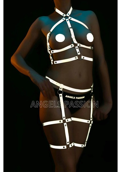Reflektörlü Jartiyer Harness Takım - APFT272