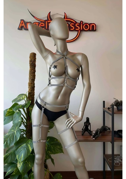 Reflektörlü Jartiyer Harness Takım - APFT272 indirimleri