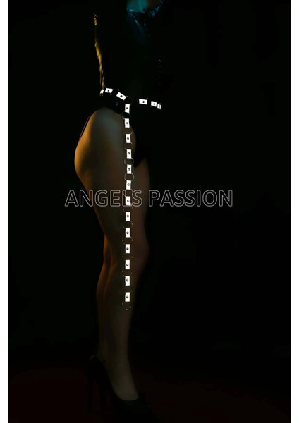 Reflektörlü Seksi Kemer, Karanlıkta Parlayan Kemer - APFT427 fiyatları