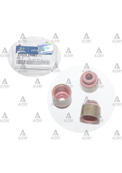 SUPAP LASTİĞİ I-30 2012-2016 / BLUE 2011 / 9-35 / RIO / CEED BENZİNLİ 1.6 EGZOZ 22224 2B001 (8 ADET)