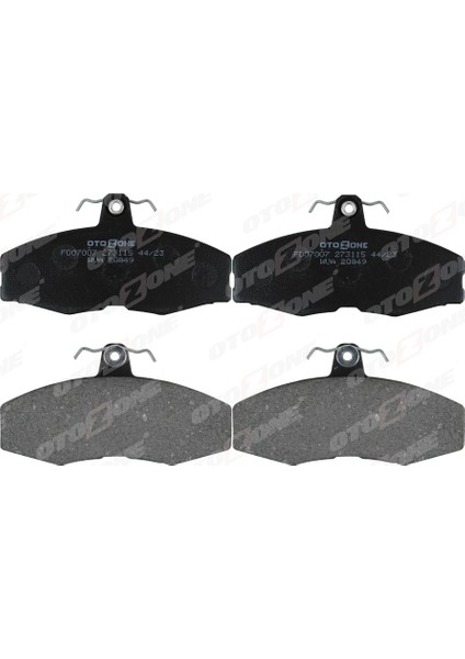 ÖN BALATA FAVORIT 1988-1992 GDB473 115430280 87BX2K021AA WVA20861