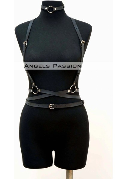 Deri Kemer, Elbise Kemeri ve Choker Takım - APFT632 fırsatları