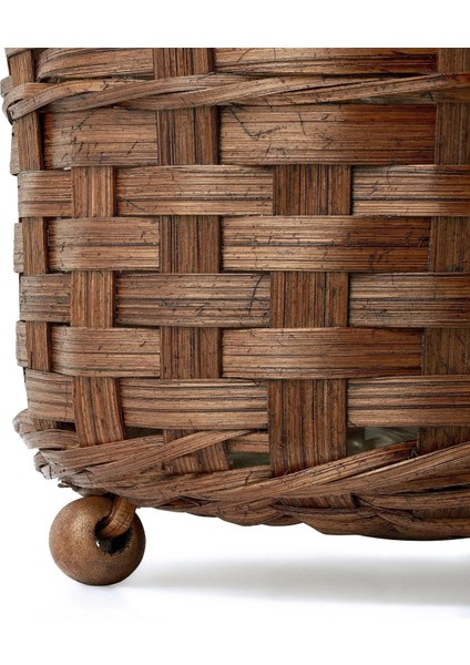 Klıbbal Bambu Saksı Kahverengi 12 cm modelleri
