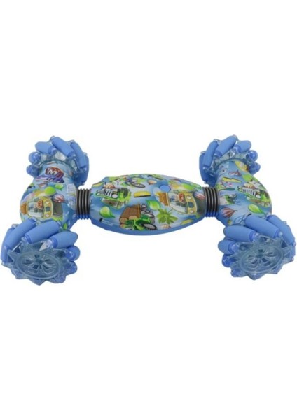 2.4 Ghz Işıklı Şarjlı Bileklik Kontrollü Desenli Akrobat Araba (Item Kod : RQ2092)