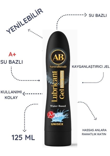 A B Aşkın Deposu Mini Süpergüçlü Vibratör 125 ml Kayganlaştırıcı A+Sade Aromalı 2'li QWXU5TR9ORGVL modelleri