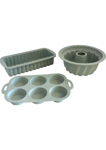 3'lü Kek Kalıbı ve Muffin Seti Mint fiyatları