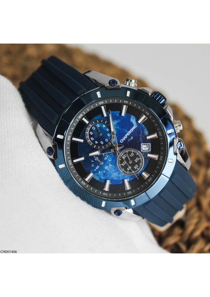 CH001406 Silikon Kordonlu Erkek Kol Saati modelleri