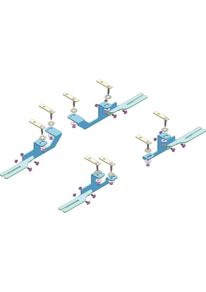 Togg T10X 2023-2025 B-Tipi Yan Basamak Bağlantı Braketi