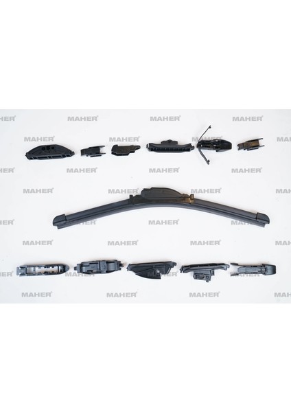 SİLECEK SÜPÜRGESİ TEK TİP ÜNİVERSAL 16 APARATLI 15 MUZ (380MM) 29959