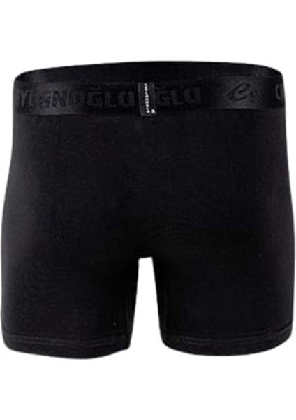 Erkek Likralı Boxer 034 (3 Paket) - Siyah - Xxxl modelleri