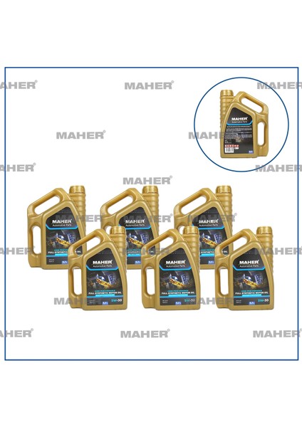 MOTOR YAĞI 5W/30 TAM SENTETİK SL-CF / 3.2LT 5W3032CF (6 ADET)
