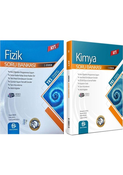 Bilgi Sarmal Ayt Fizik ve Kimya Soru Bankası Seti 2 Kitap