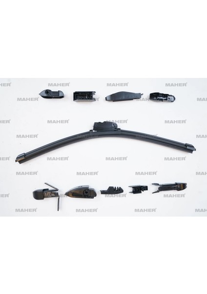 SİLECEK SÜPÜRGESİ TEK TİP ÜNİVERSAL 10 APARATLI 17 MUZ (430MM) 29964