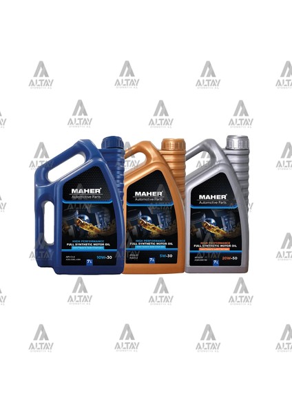 MOTOR YAĞI 10W/30 YARI SENTETİK CI4 / 7LT 10W307 (4 ADET)
