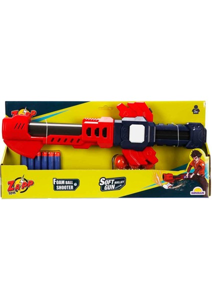 6 Toplu 6 Mermili Sünger Dart Atan Silah 42 cm fırsatları