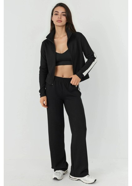 Kadın Soft Touch Moda Elastik Bel Eşofman Altı Siyah fırsatları