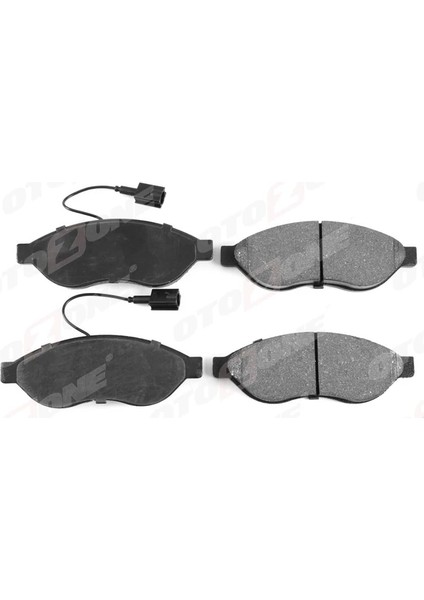 ÖN BALATA DUCATO 3-4-BOXER 3-4-JUMPER 3-4 2006-2011 16Q-20Q- KARSAN JEST TEK FİŞLİ 1612433980 4253 55 77364014 4253 58