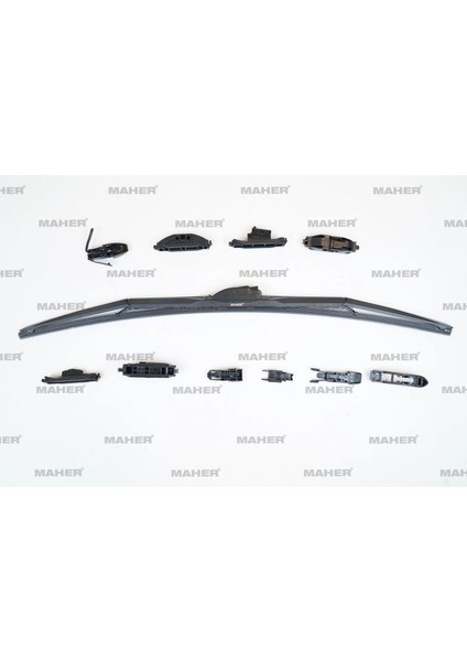 SİLECEK SÜPÜRGESİ TEK TİP ÜNİVERSAL 11 APARATLI 26 HYBRID (650MM) 29955