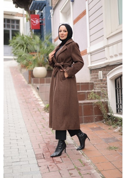 Zühre Kuşaklı Balık Sırtı Kaşe - 7001 fırsatları