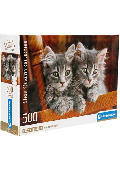 500 Parça Puzzle: Kittens